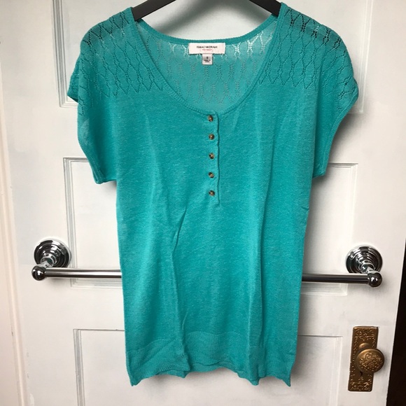 Isaac Mizrahi for Target teal sweater S - Picture 1 of 6